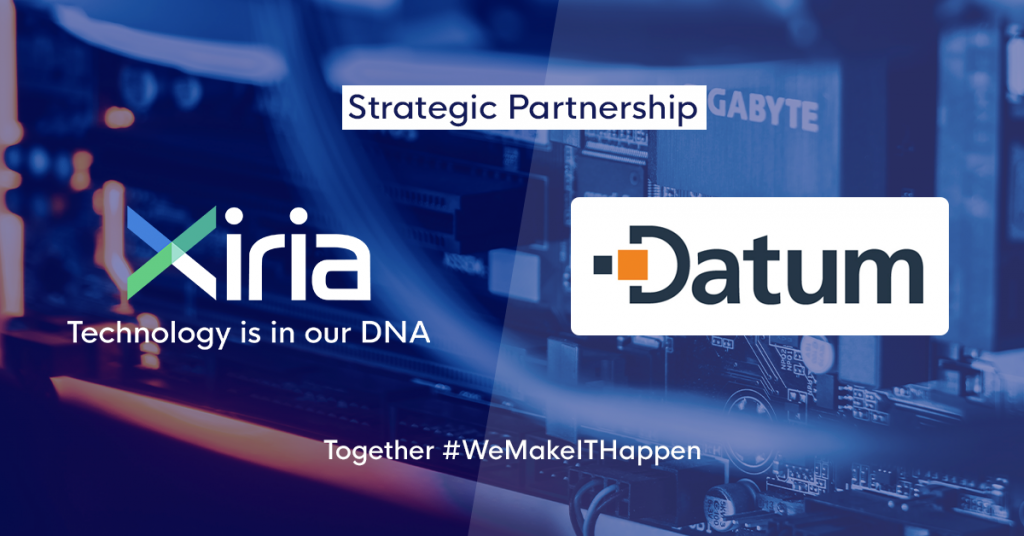 Xiria and Datum Strategic Partnership