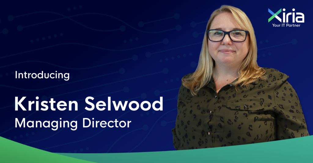 Introducing Kristen Selwood, Managing Director Announcement with headshot